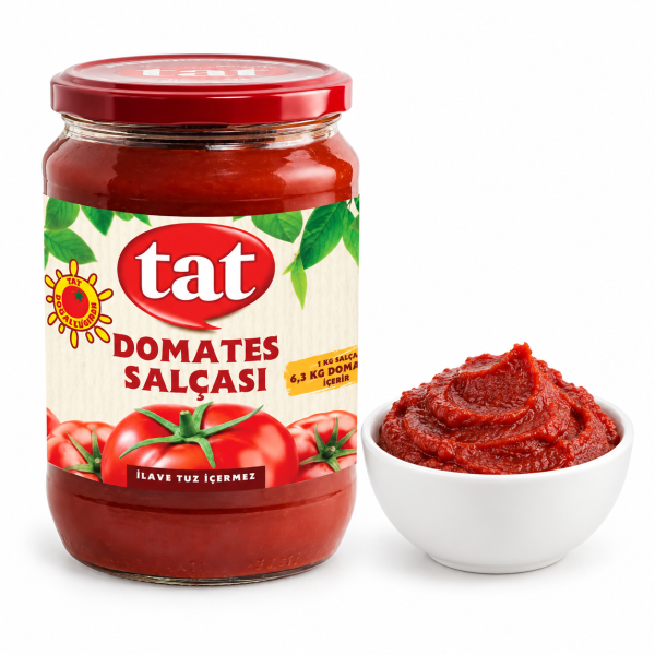 Tat Domates Salçası Cam Kavanoz 710 Gram