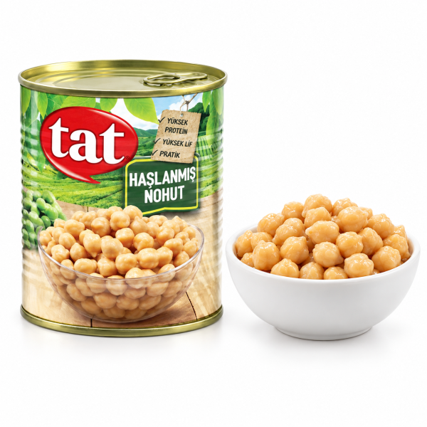 Tat Haşlanmış Nohut 800 Gram