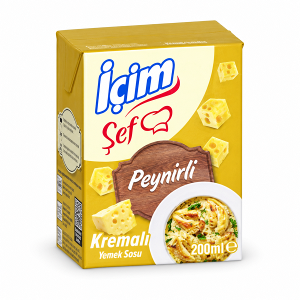 İçim Şef Krema Peynirli 200 Ml