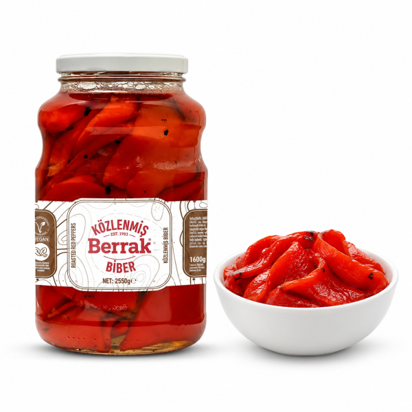 Berrak Közlenmiş Biber 680 Gram