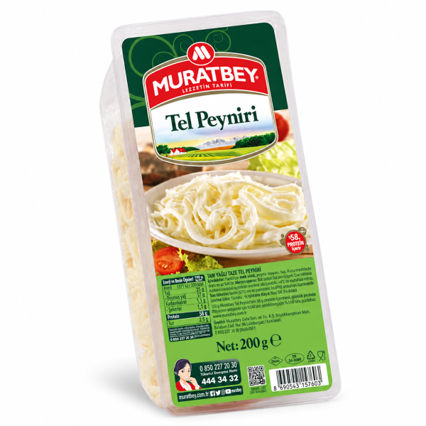 Muratbey Tel Peyniri 200 Gram