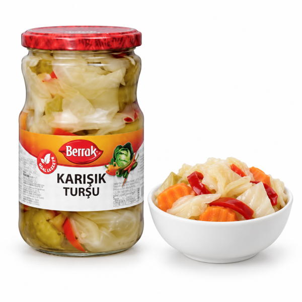 Berrak Karışık Turşu 680 Gram