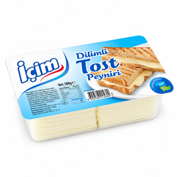 İçim Dilimli Tost Peyniri 500 Gram
