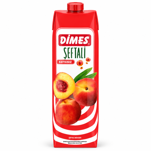 Dimes Şeftali Meyve Suyu 1 Litre