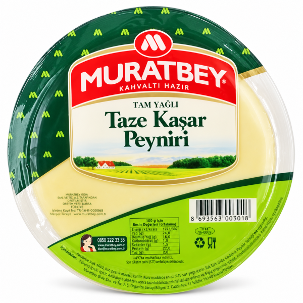 Muratbey Kaşar Peyniri 500 Gram