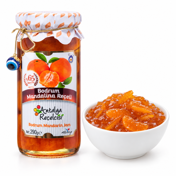 Antalya Reçelcisi Bodrum Mandalina 290 Gram
