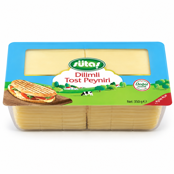 Sütaş Dilimli Tost Peyniri 350 Gram