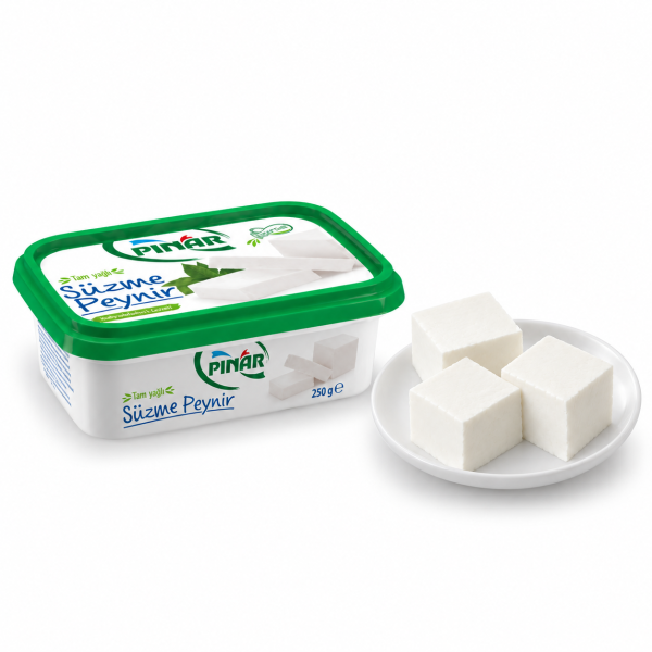 Pınar tam yağlı süzme peynir 250gr