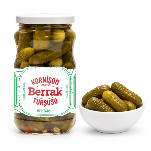 Berrak Kornişon Turşu 680 Gram