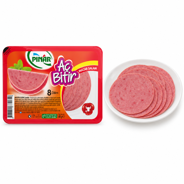 Pınar Aç Bitir Macar Salam 60 Gram