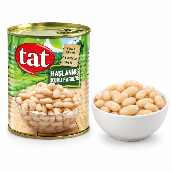 Tat Haşlanmış Fasulye 800 Gram