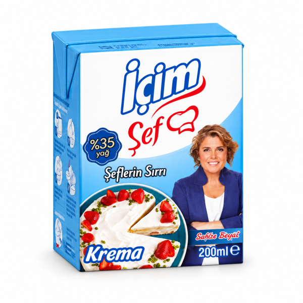 İçim Şef Krema 200 Ml