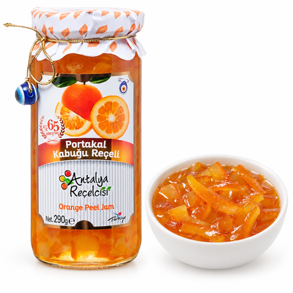 Antalya Portakal Kabuğu Reçeli 290 Gram