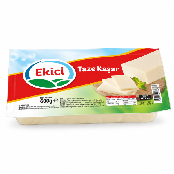 Ekici Taze Kaşar 600 Gram